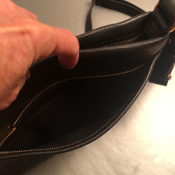 Fossil zipper trim shoulder bag - Picture 5 of 9